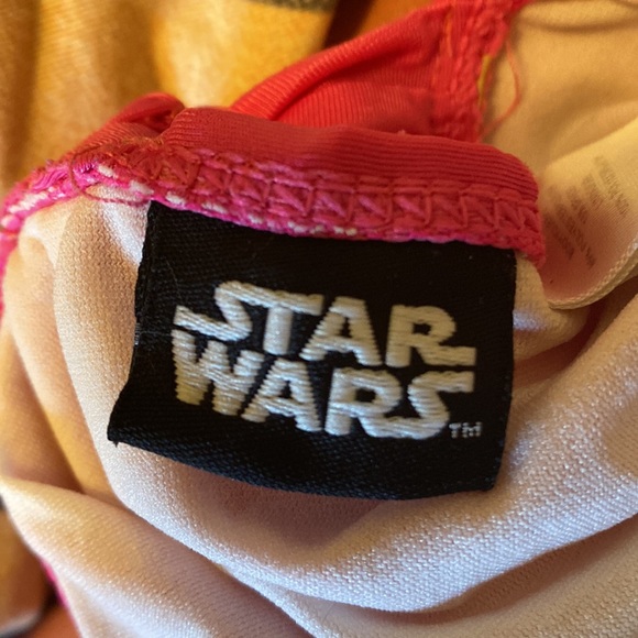 Star Wars Bathing Swim Suit Rainbow Striped Girls S 6 - Picture 5 of 6